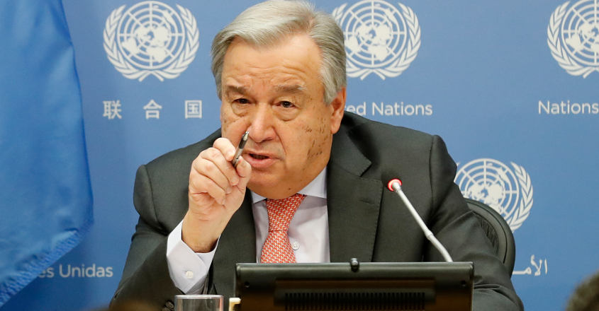 UN Chief says “CoronaVirus is spreading HATE”. CONTROL IT, he pleads.