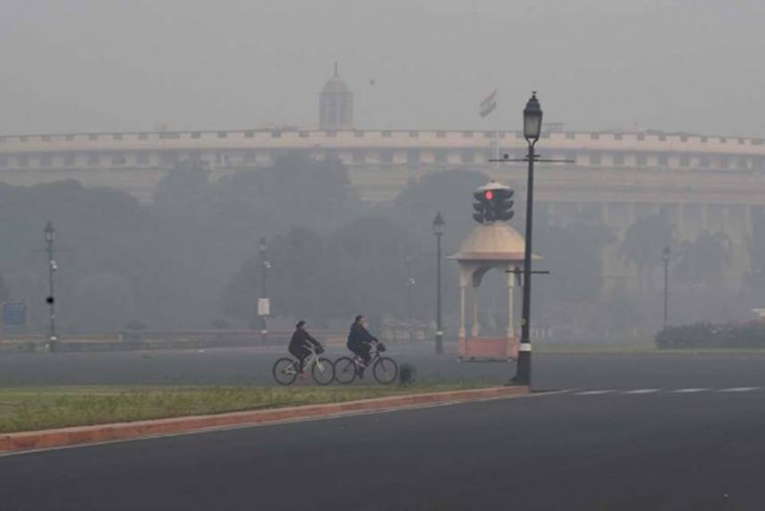 Its very COLD in Delhi : Its 6.3 C