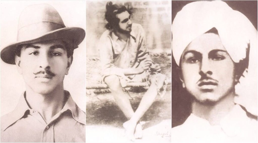 Shaheed BHAGAT SINGH and Hans Raj Vohra ANGLE in the HANGING.