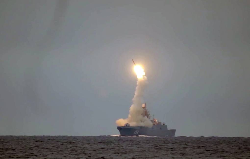 The super fast Russian missile Tsirkon is again test fired