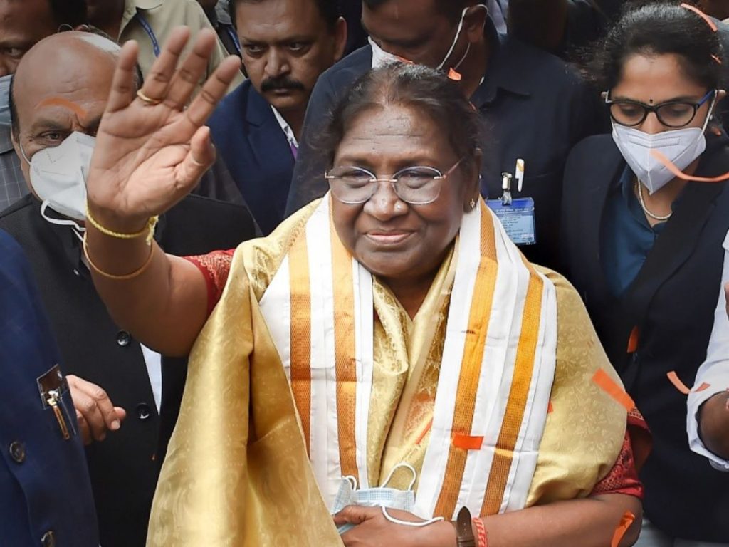 Droupadi Murmu is India’s new President