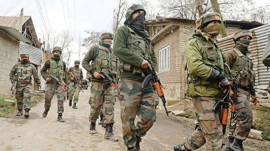 Three Pak backed terrorists are neutralised in J&K