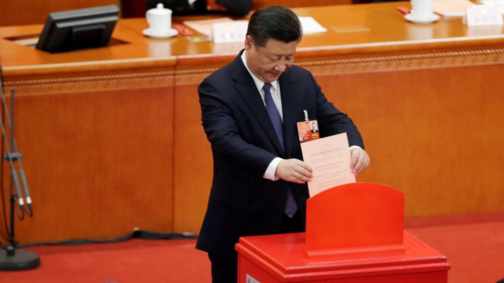 China to ‘votes’ to elect Xi Jinping for life