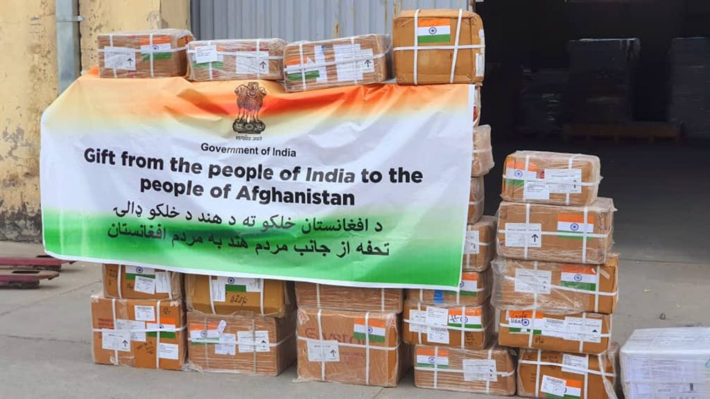 India sends another batch of medical relief to Afghanistan