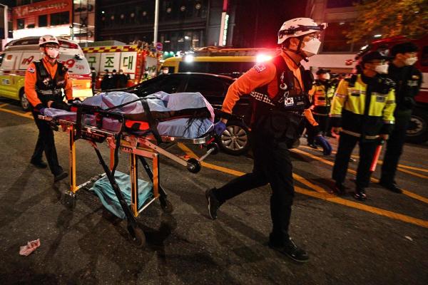 Sad day for Halloween festival in Seoul