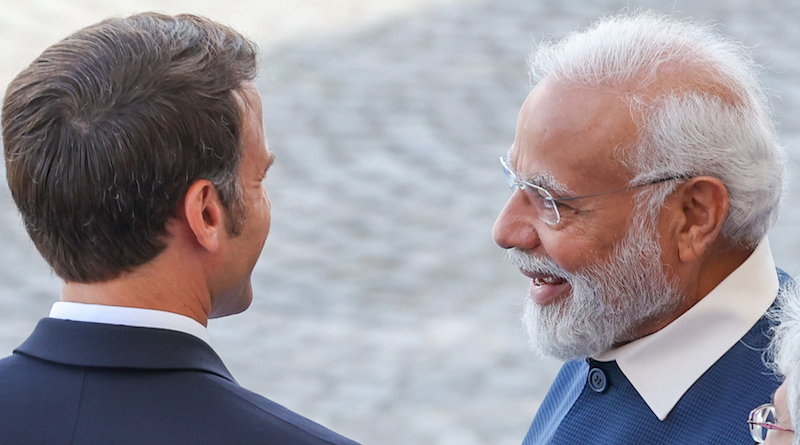 Modi seals big defence deals with Macron