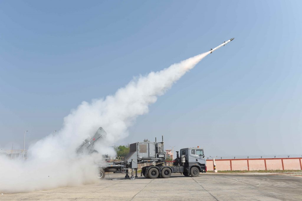 New version of Akash missile hits bulls eye