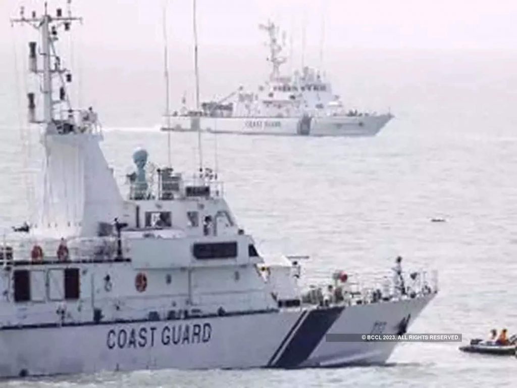 Yet another catch by Coast guard of illegal trade