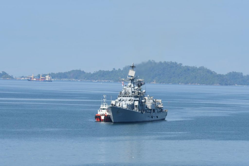 Naval warships reach Vietnam and Malaysia