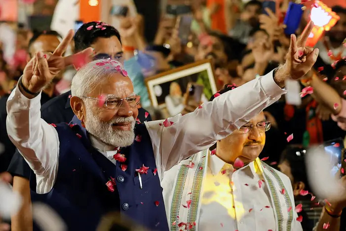 Modi set to become PM again