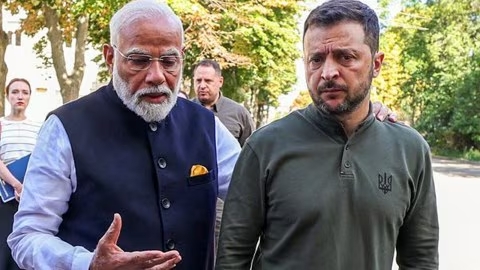 Modi meet Zelenskyy