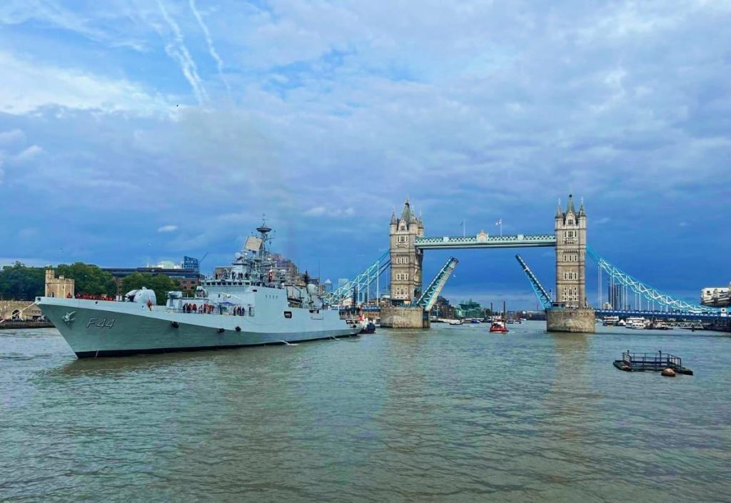 INS Tabar is now in London