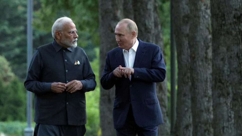 Modi speaks to Russian President Putin