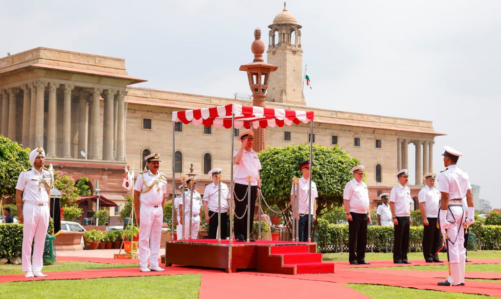 Russian navy’s chief is in Delhi