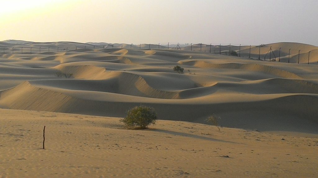 Mysterious Shifting Sand Dunes in Thar Desert