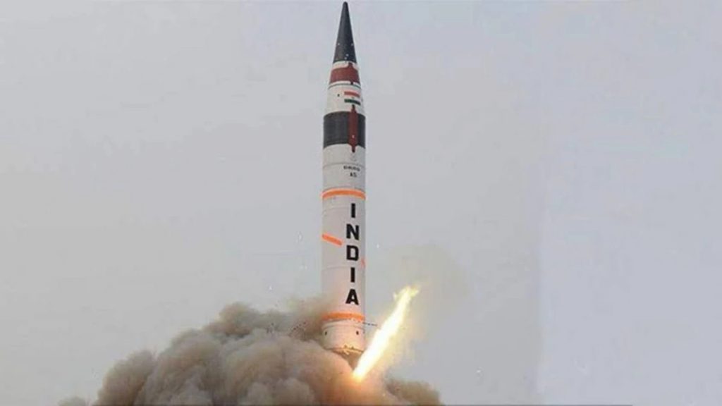 Agni-4 is test fired by Strategic Forces Command