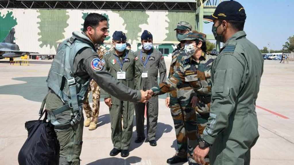 Exercise Eastern Bridge VII and IAF