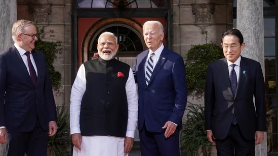 Modi begins his US visit at the QUAD Summit