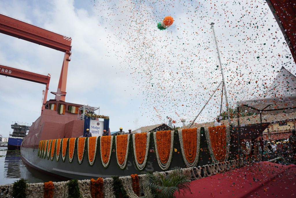 Navy gets two new anti-submarine warships in single day