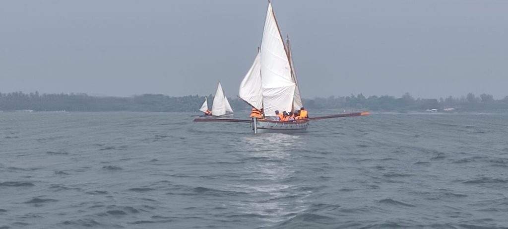 NCC cadets on sailing expedition along the Ganges