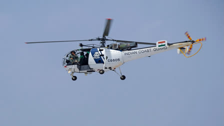 Remains of missing Coast Guard pilot found near Porbandar