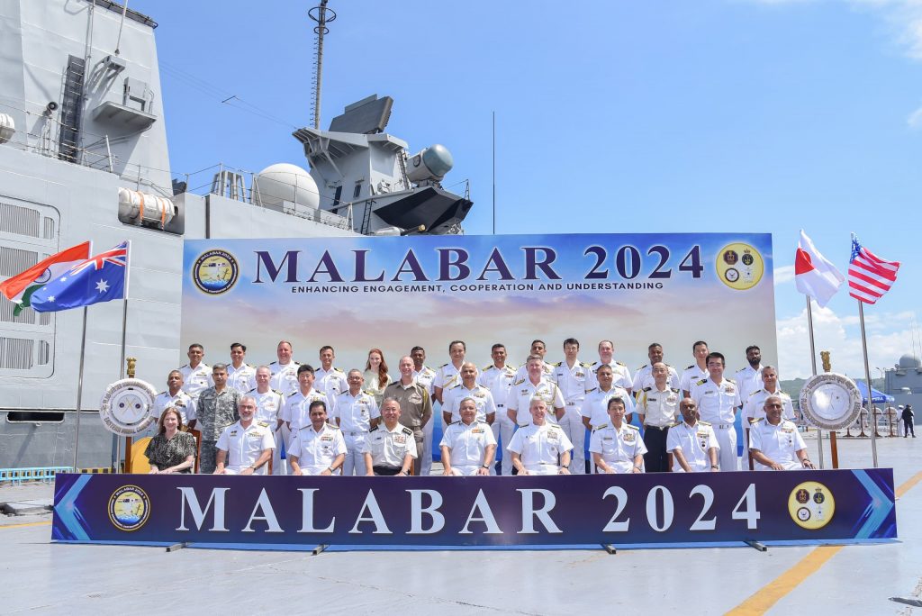 Exercise MALABAR 2024 begins