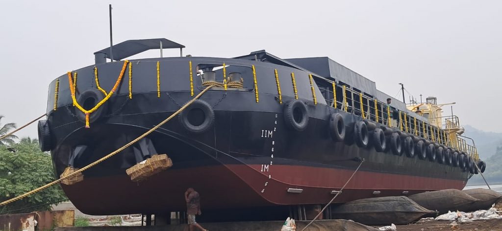 India’s latest missile barge is inaugurated