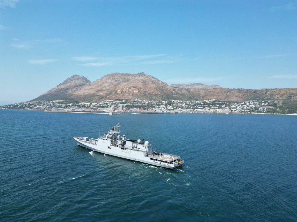 INS Talwar reaches South Africa