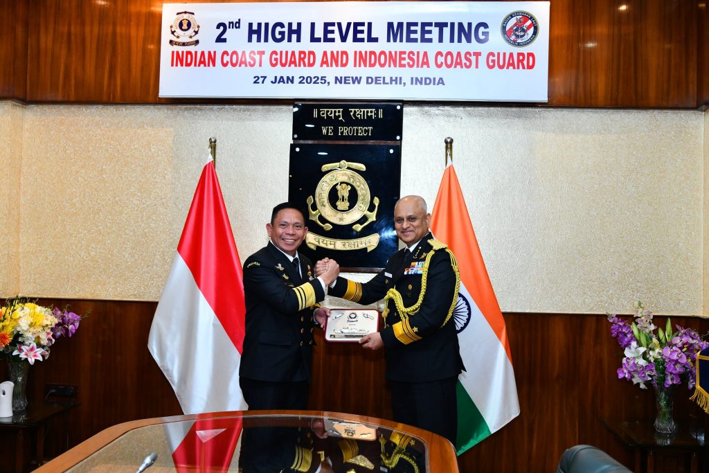 India and Indonesia coast guards renews maritime pact