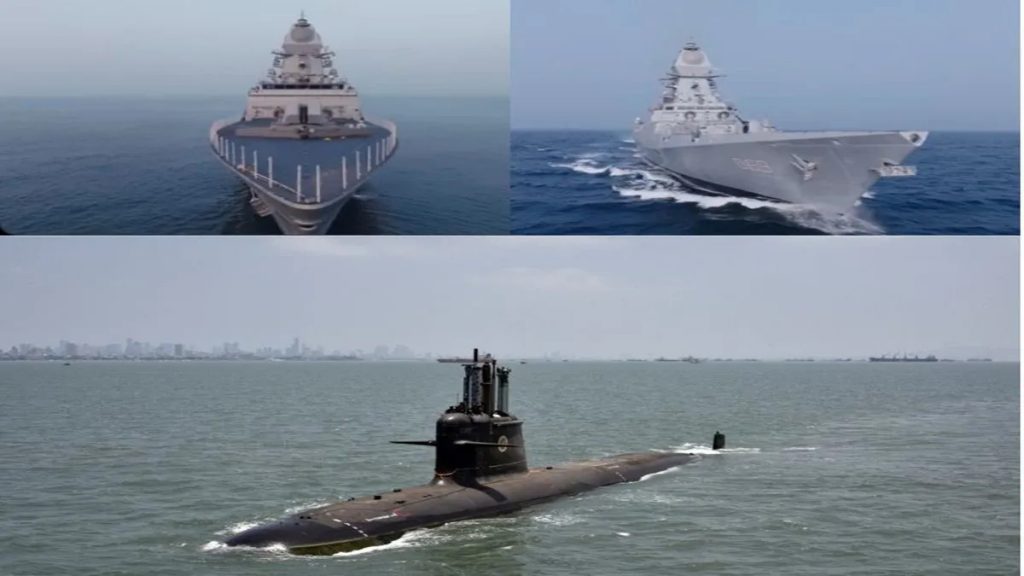 Navy inducts three top weapons