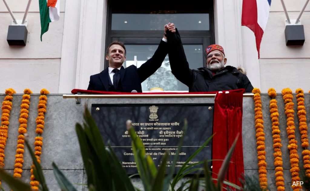 Modi and Macron inaugurates new consulate in Marseille