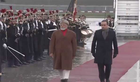 PM Modi is now in Paris to co-host AI Summit Macron