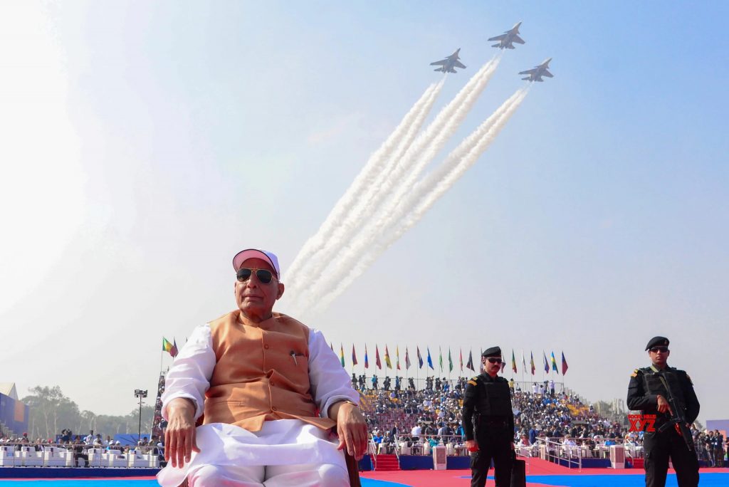 Rajnath Singh inaugurates AeroIndia 2025