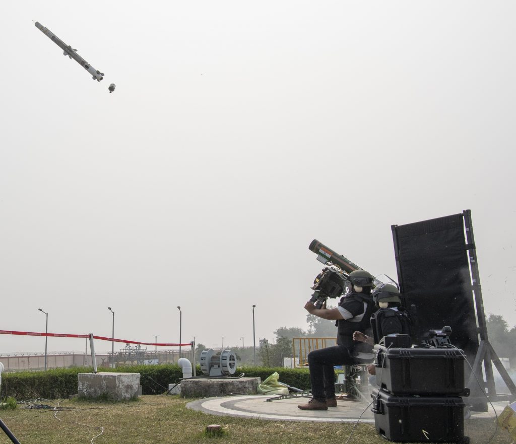 DRDO tests shoulder fired missile