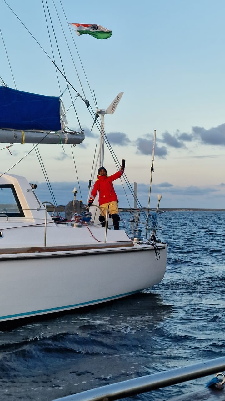 Tarini reaches Port Stanley – a milestone point