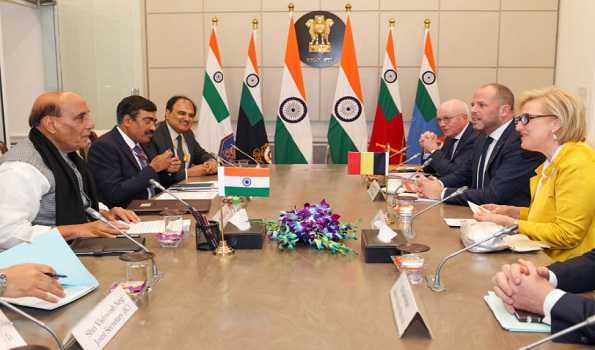 India, Belgium talks on defence assignments in Indo-Pacific