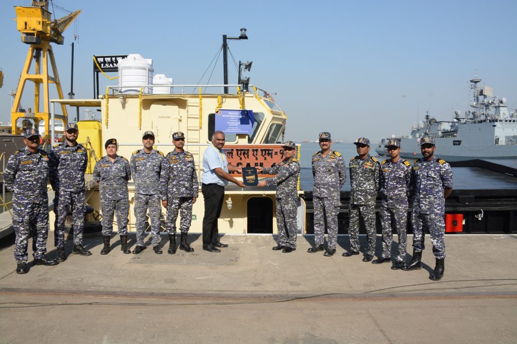 Navy has received all eight new Missile Barge