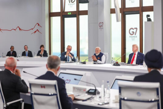 Modi participates in core G7 meeting in France https://newsgate.press/